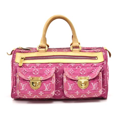 pink speedy lv|louis vuitton pink tote bag.